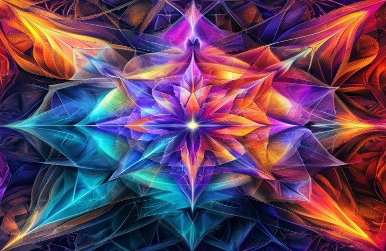 Sacred Geometry AI Wallpaper HD