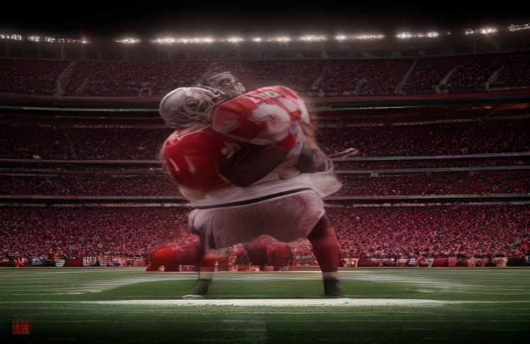 Ohio State Football AI Background