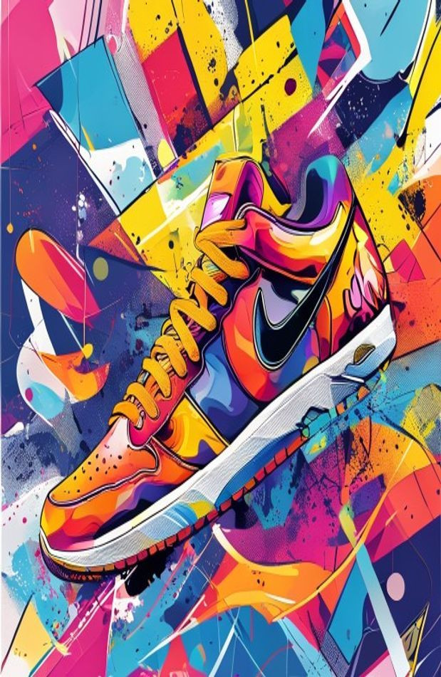 Dope Nike AI Wallpaper