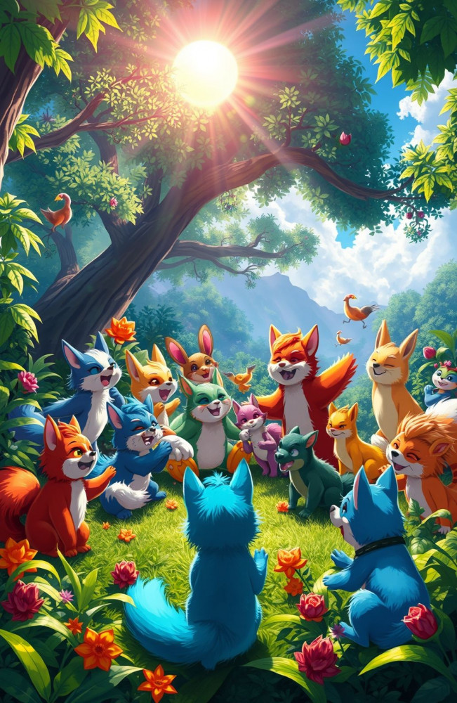 Furry Yiff AI Wallpaper