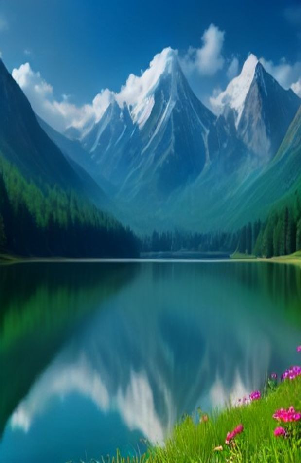 HD AI Wallpaper Nature 1080p