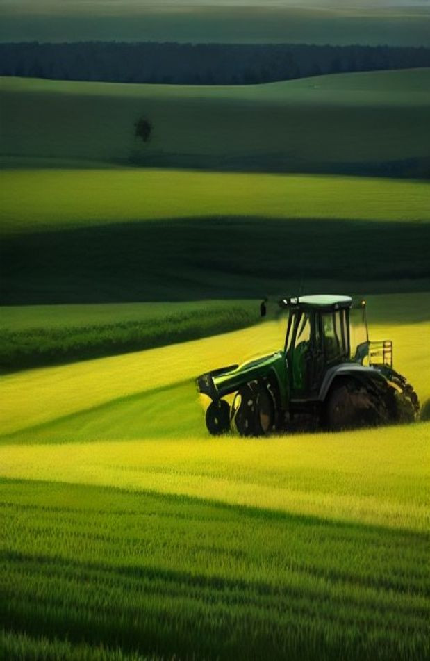 John Deere Logo AI Wallpaper