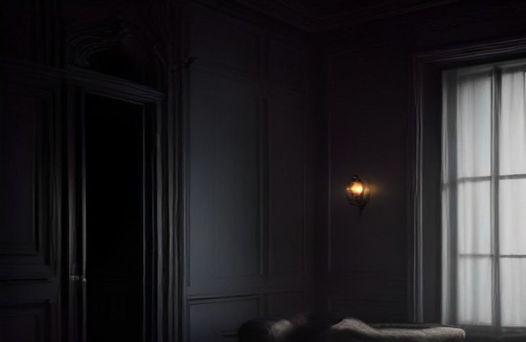 Dark Material AI Wallpaper