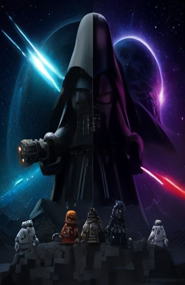 Lego Star Wars AI Wallpaper