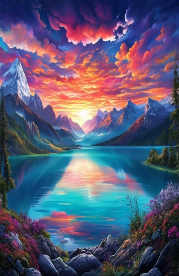 Panoramic AI Wallpaper Dual Screen Windows