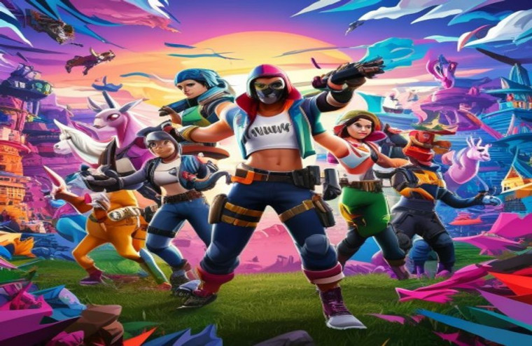 Fortnite Skin AI Wallpaper