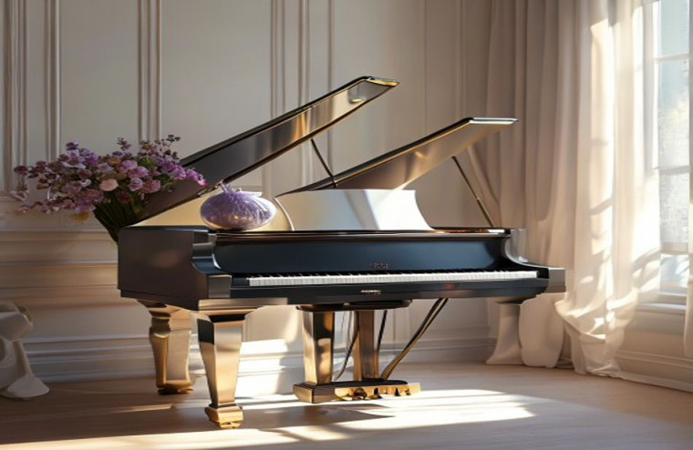 Grand Piano AI Wallpaper