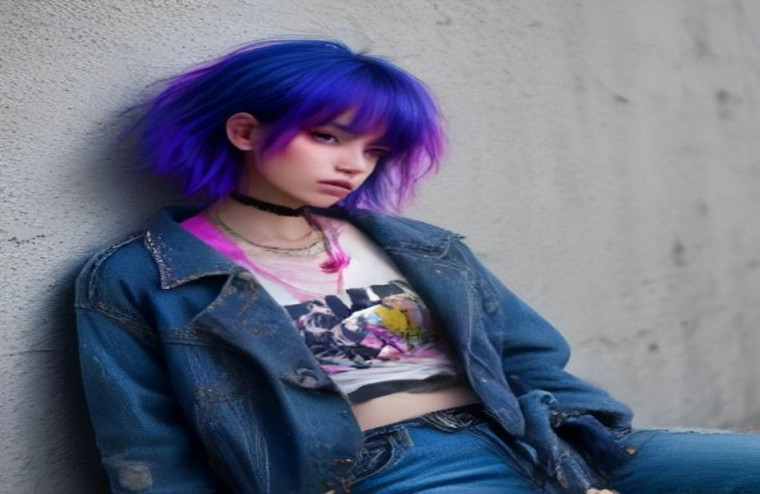 Cool Tomboy AI Wallpaper