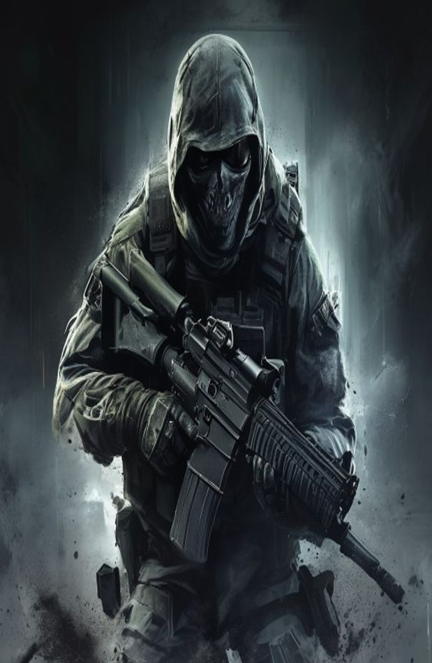 Mw2 Ghost AI Wallpaper