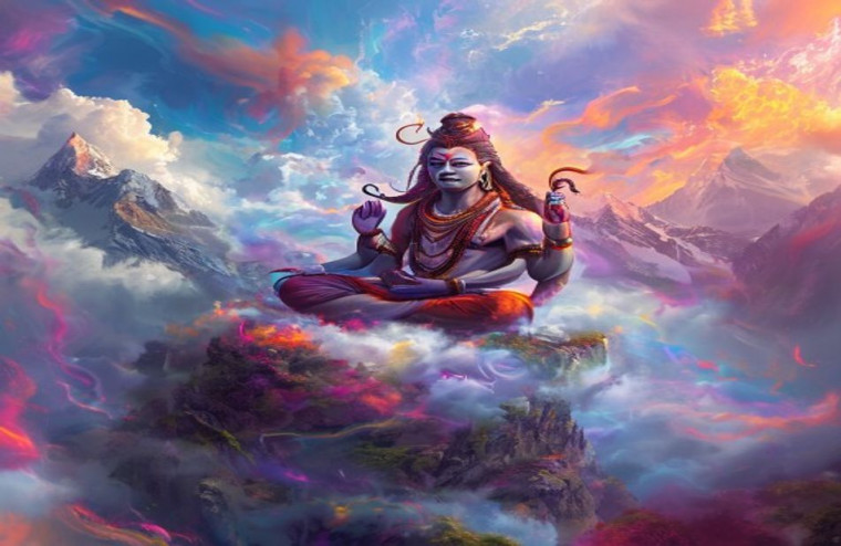Lord Shiva HD AI Wallpaper