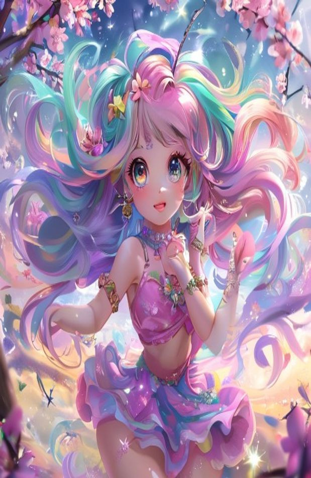 Anime Girl AI Wallpaper