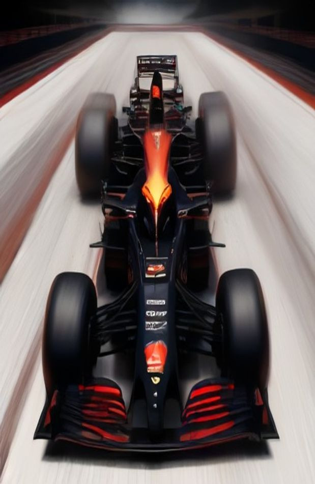 Red Bull F1 White AI Wallpaper