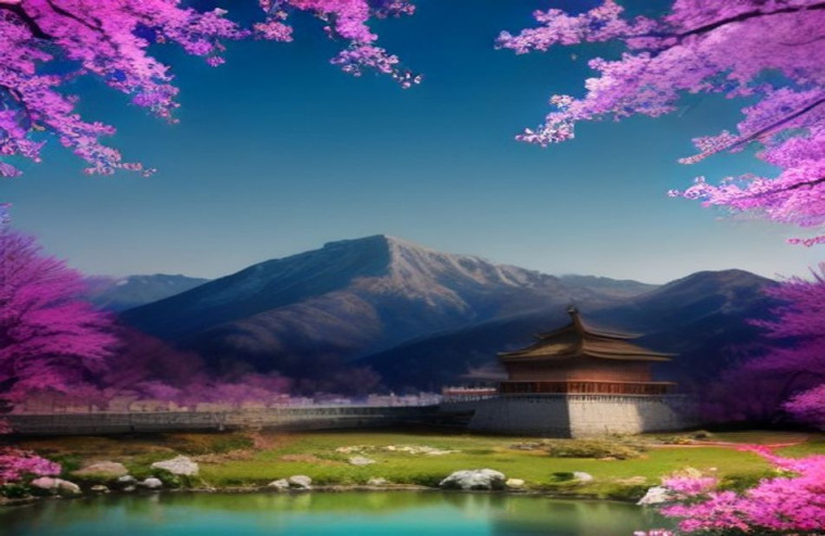 China Flag AI Wallpaper