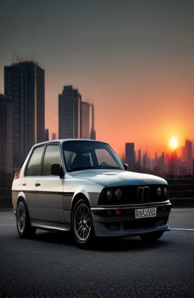 Bmw E30 AI Wallpaper