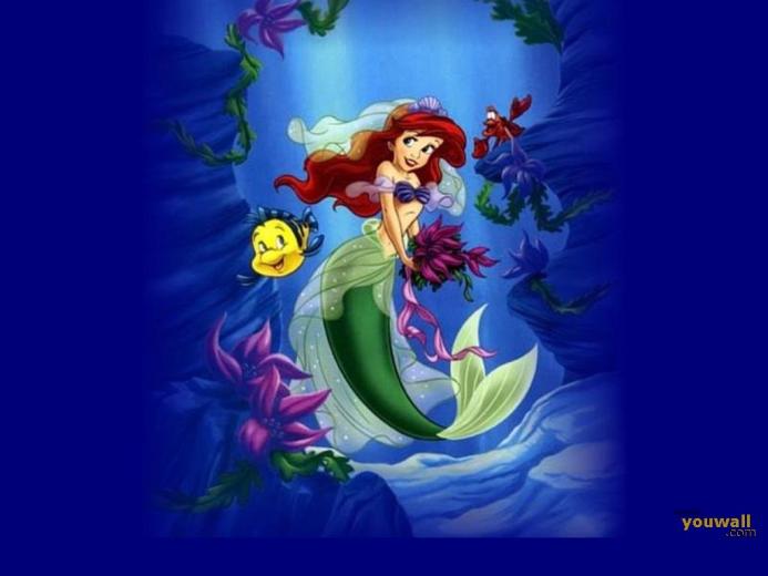 Free download Cute Little Mermaid Wallpaper for Desktop 21 [1920x1080 ...