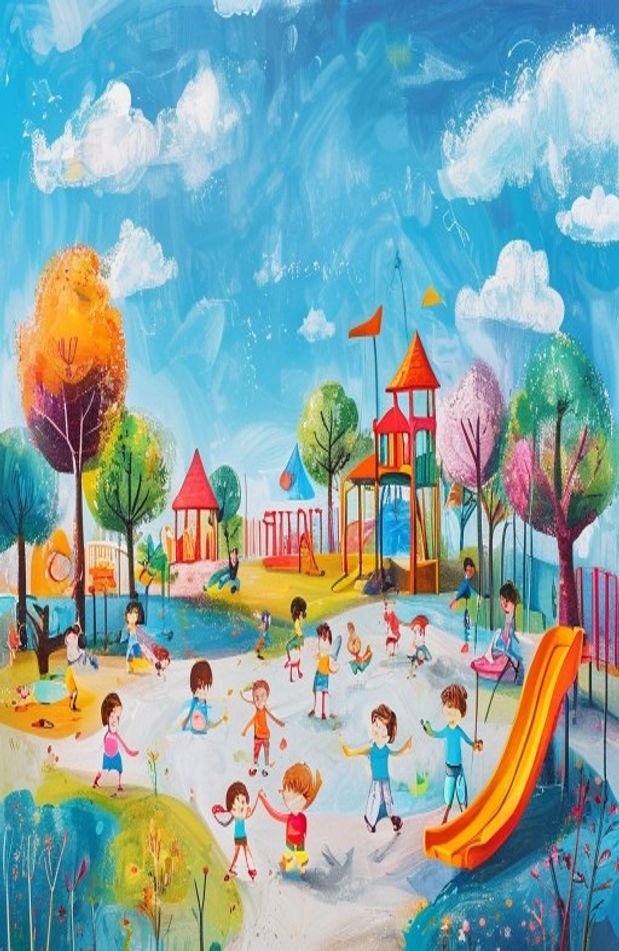 Children AI Background Image