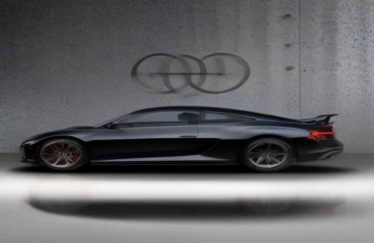 Audi Logo HD AI Wallpaper