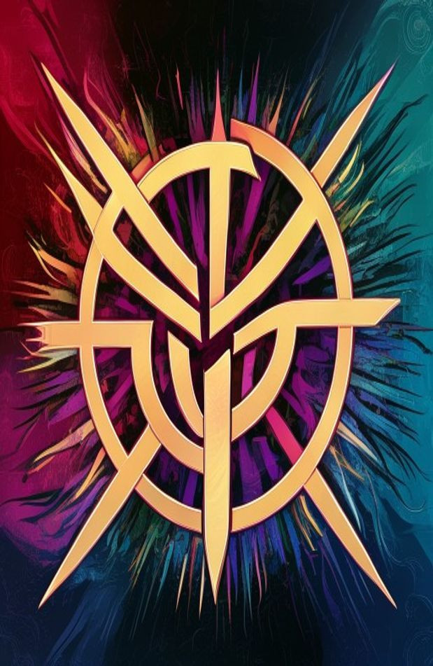 Uchiha Symbol AI Wallpaper