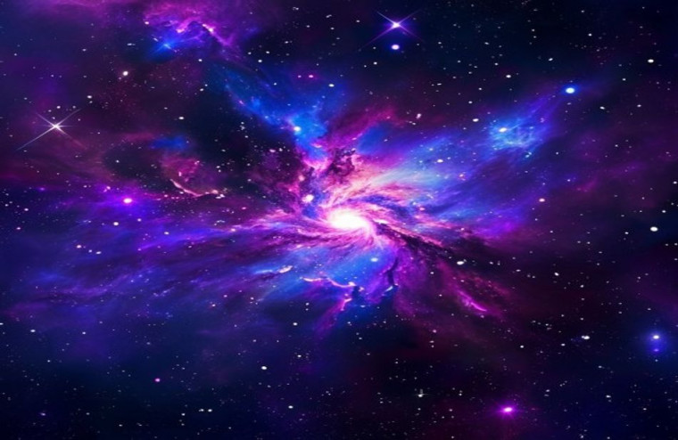 High Resolution Galaxy AI Wallpaper