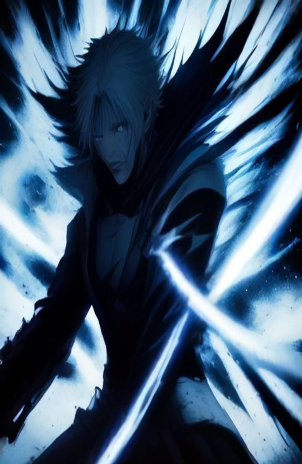 Bleach Ichigo Hollow Form AI Wallpaper