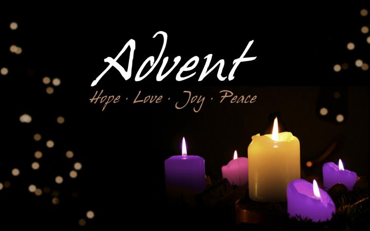 Free Download Celebrating Advent Church PowerPoint Template Christmas 