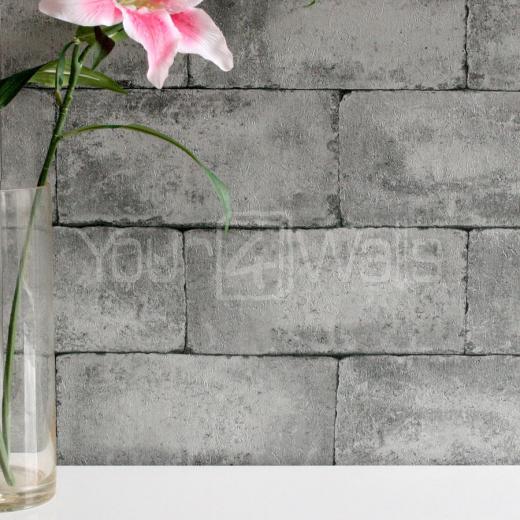 Free download 3D Real Look Realistic Natural Rusty Grey Brick Stone
