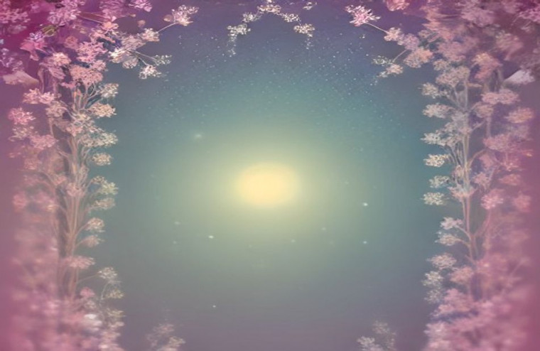 Aesthetic Sparkle AI Wallpaper