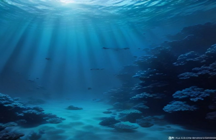 Under The Ocean AI Wallpaper