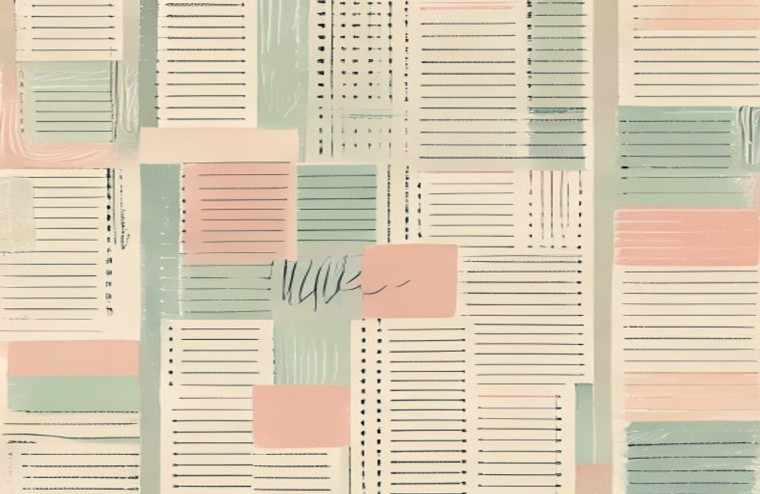 Notebook Paper AI Wallpaper