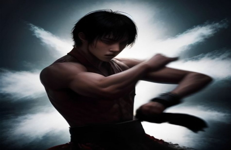 Jin Kazama AI Wallpaper
