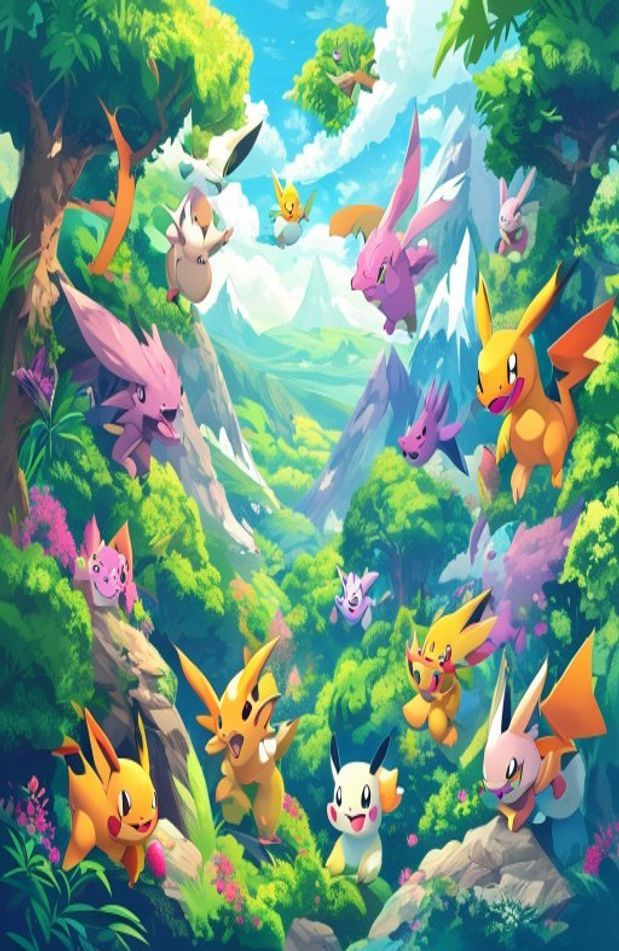 Awesome Pokemon AI Background