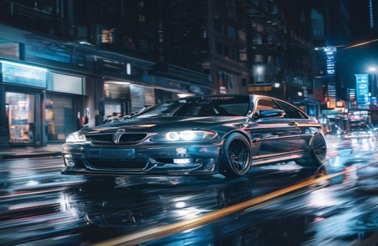 Bmw E46 HD AI Wallpaper