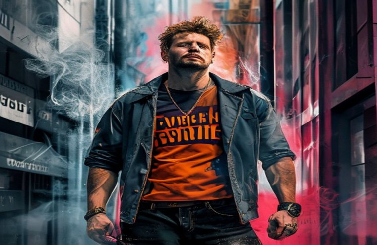 Tyler Durden AI Wallpaper