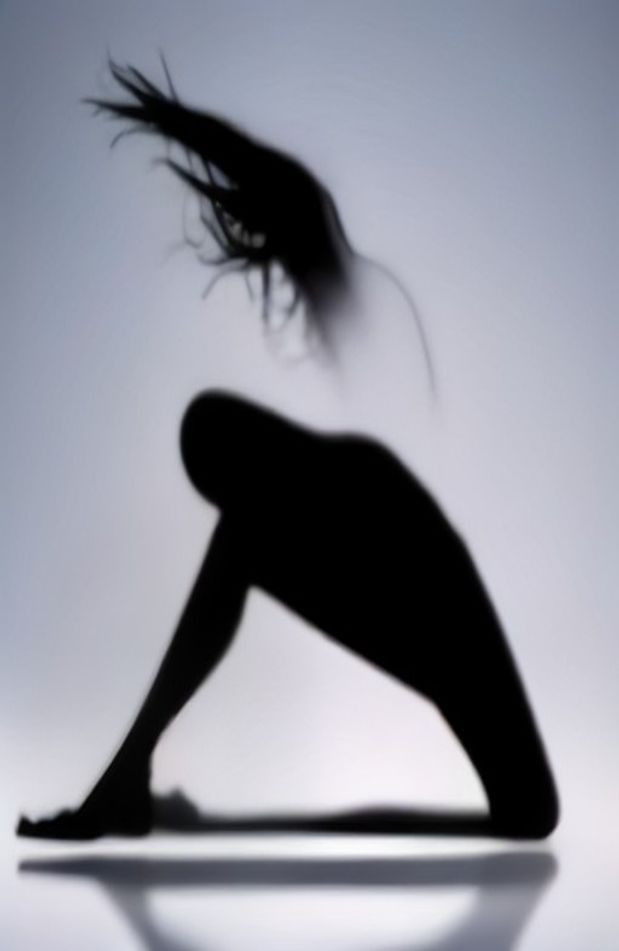 Woman Silhouette AI Wallpaper