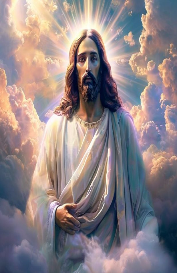 Jesus AI Wallpaper 3d