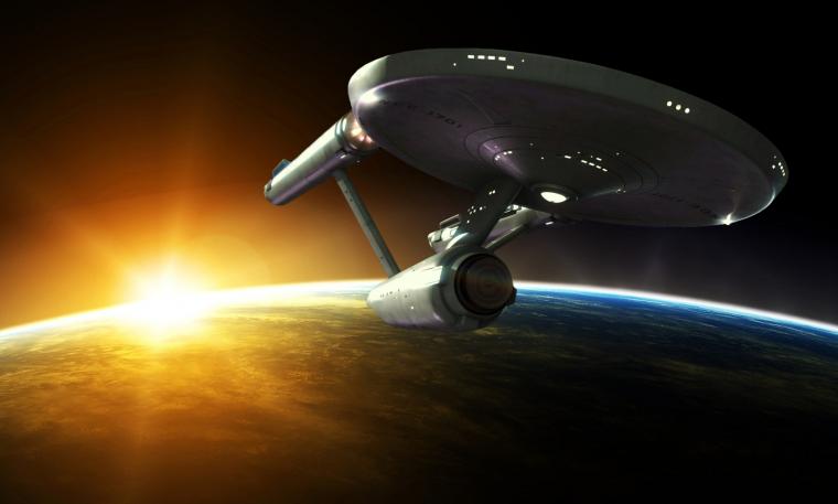 Free download USS Enterprise NCC 1701 A Above [768x482] for your ...