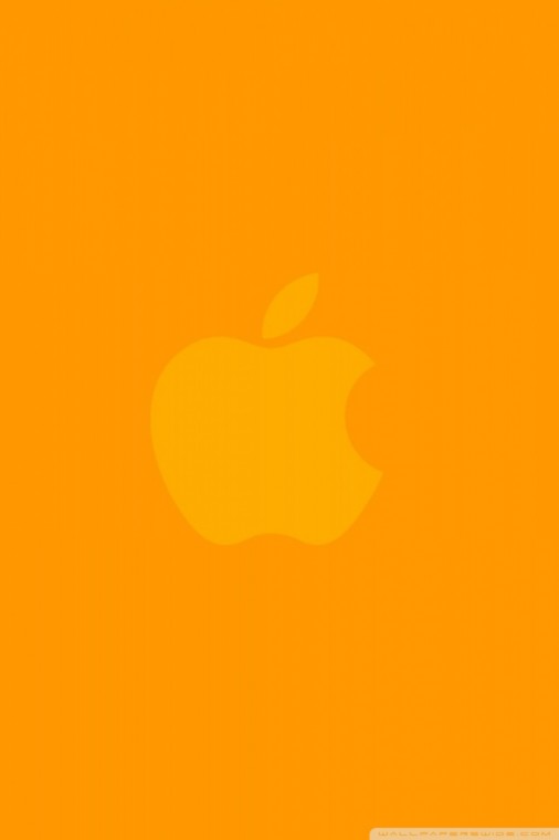 Free download Best Orange Apple Macontosh desktop wallpapers background