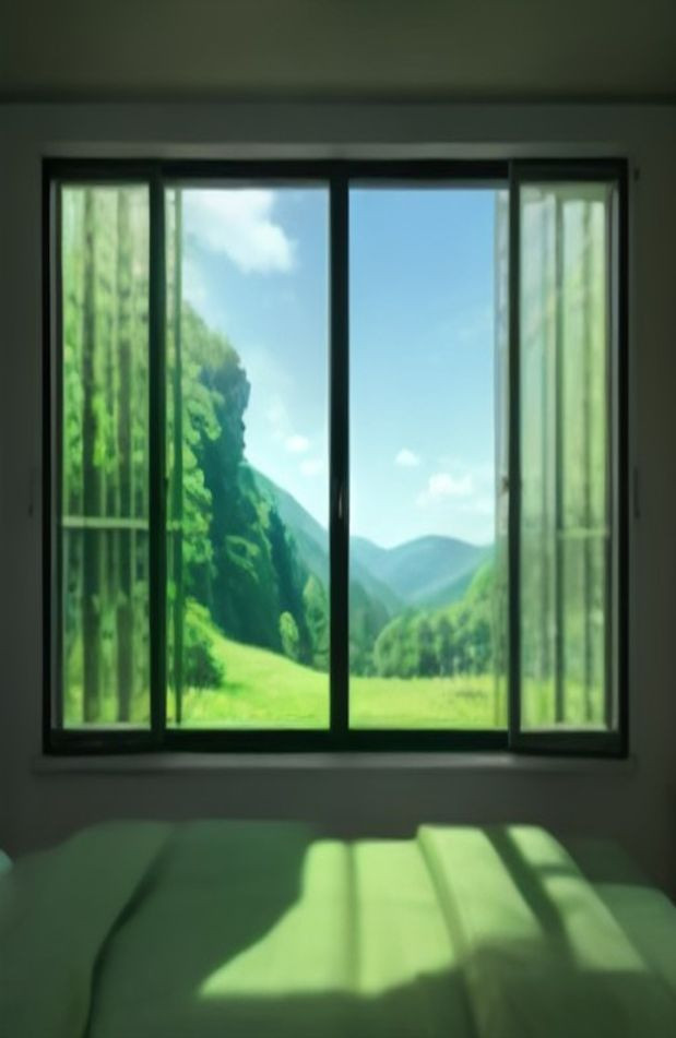 Windows Green AI Wallpaper
