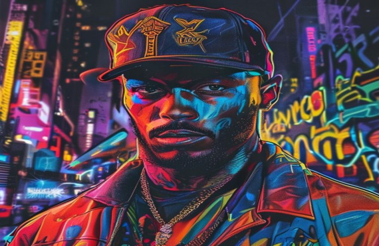 King Von HD AI Wallpaper
