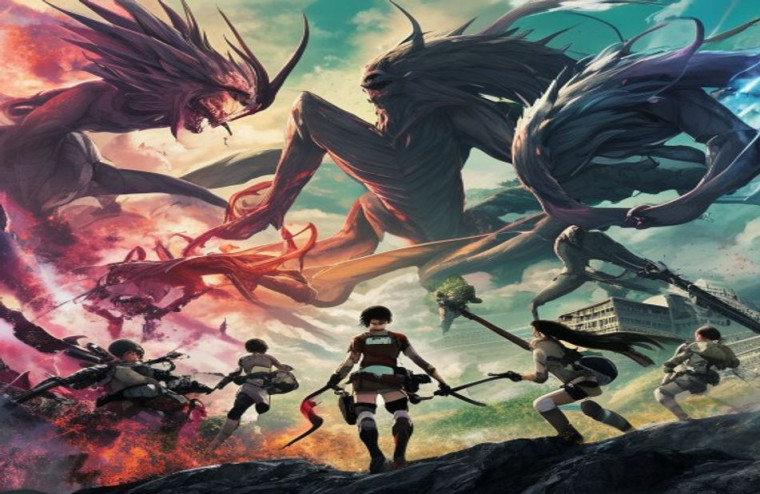 Attack On Titan Live AI Wallpaper