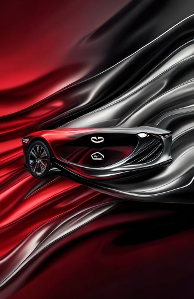 Mazda Logo AI Wallpaper