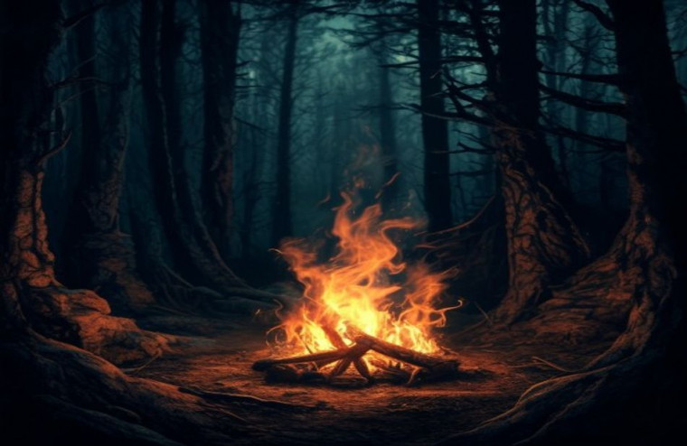Dark Souls Bonfire AI Wallpaper