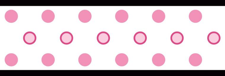 Free download Awsome Backgrounds Wallpapers Pink Polka Dot Border
