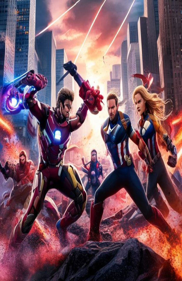 Avengers HD AI Wallpaper 1080p