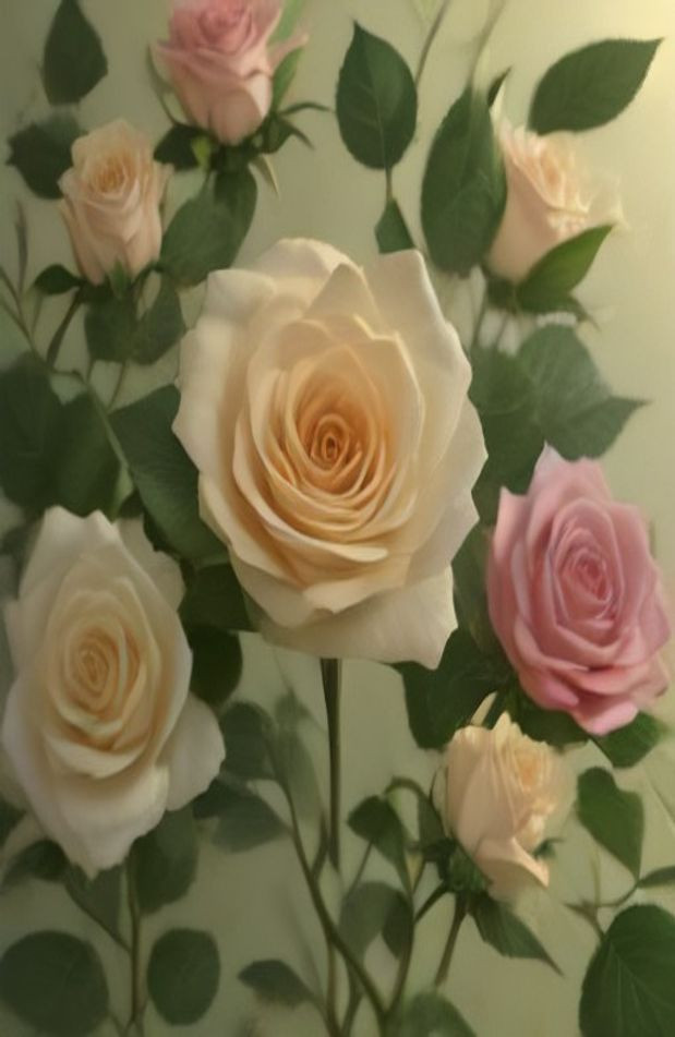 Beautiful Pictures Of Roses AI Wallpaper