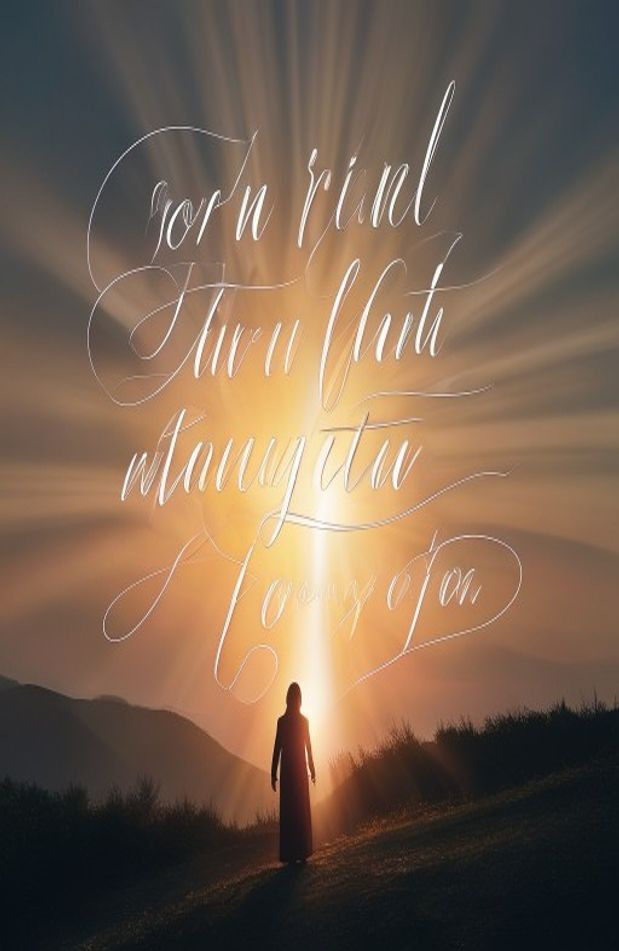 Jesus AI Wallpaper With Bible Verses