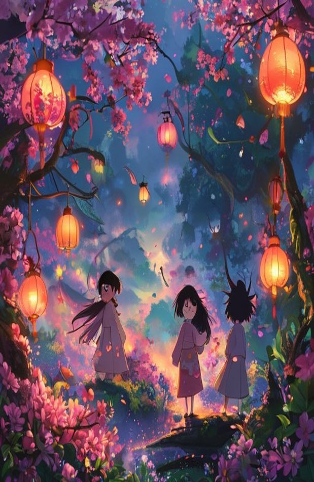 Spirited Away AI Wallpaper