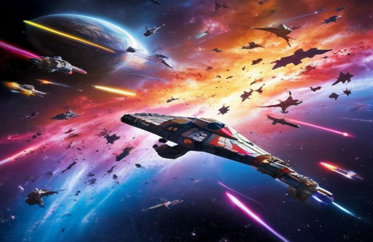 Epic Star Wars AI Wallpaper