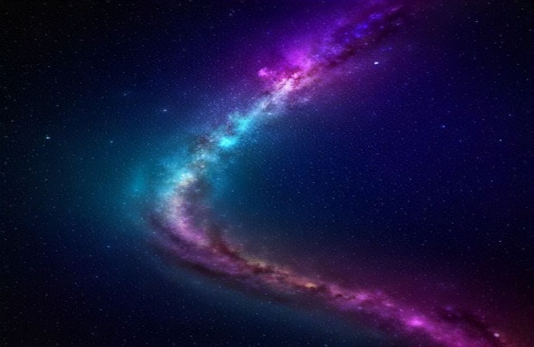 Black Galaxy AI Wallpaper