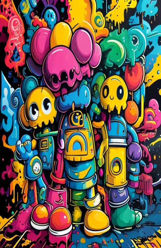 Kaws HD AI Wallpaper